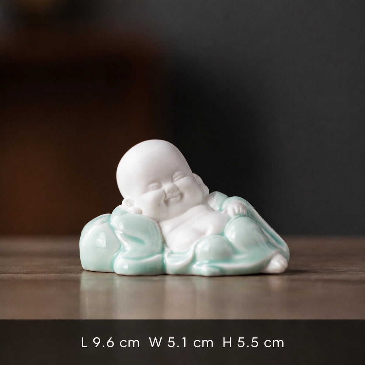 Joyful Maitreya Ceramic Sculpture - Eastern Aura product image 8