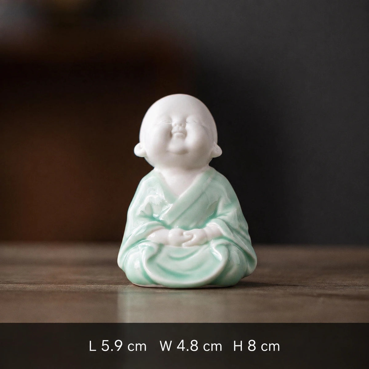 Joyful Maitreya Ceramic Sculpture - Eastern Aura product image 10