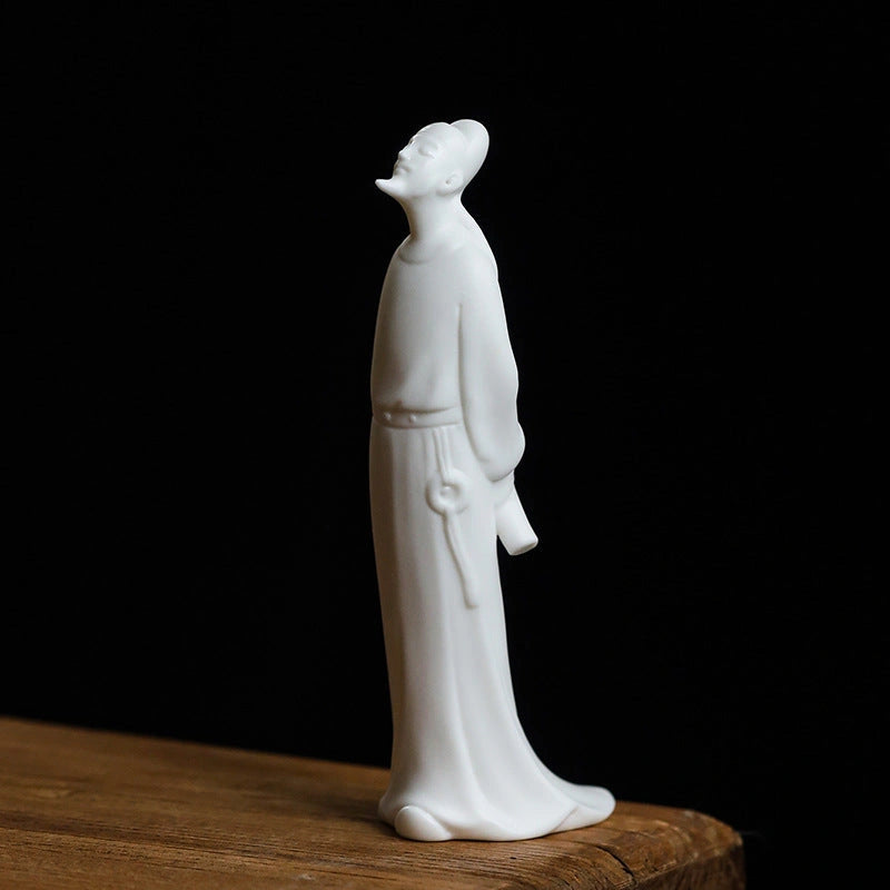 Li Bai Ceramic Scholar Sculpture - Eastern Aura product image 6