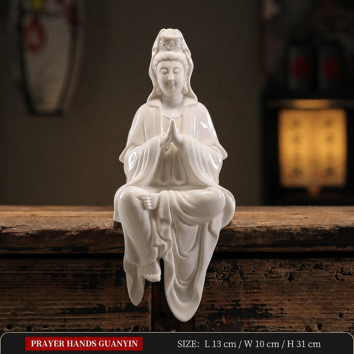 Guanyin Purple Clay Sculpture - Eastern Aura product image 6