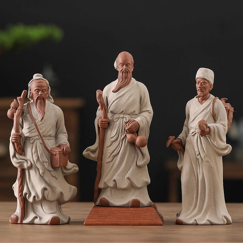 Scholars of Healing Ceramic Figure Set - Eastern Aura hero image 1