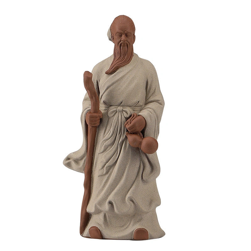 Scholars of Healing Ceramic Figure Set - Eastern Aura detail image 2