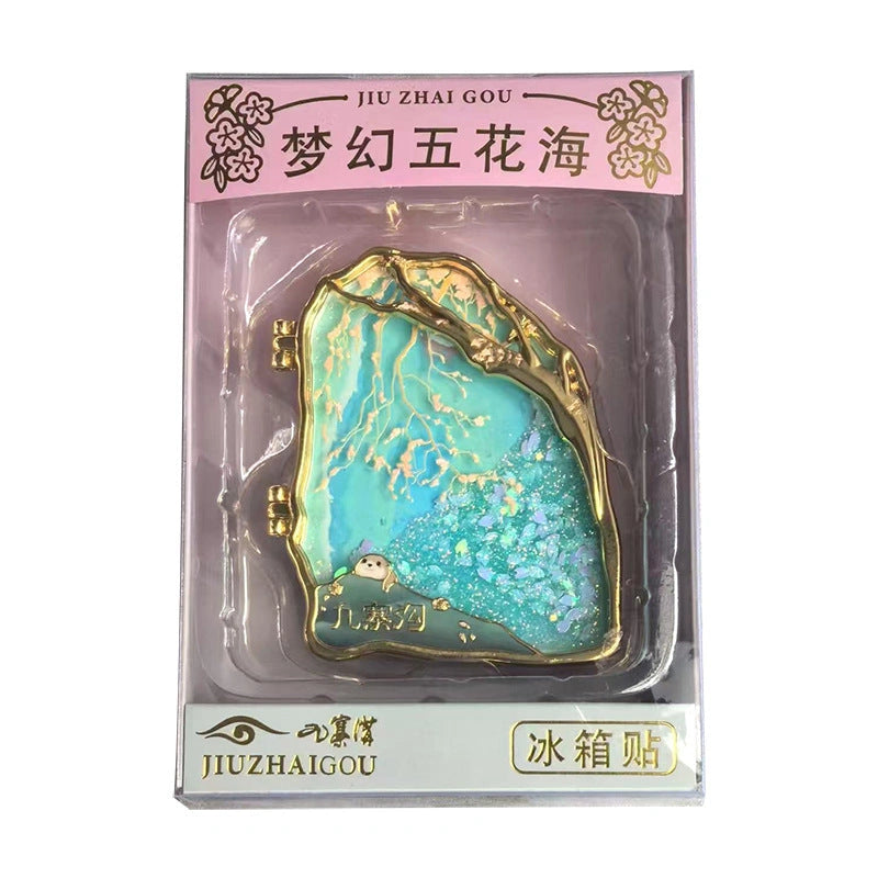 Five-Flower Lake Quicksand Art Magnet - Eastern Aura product image 5