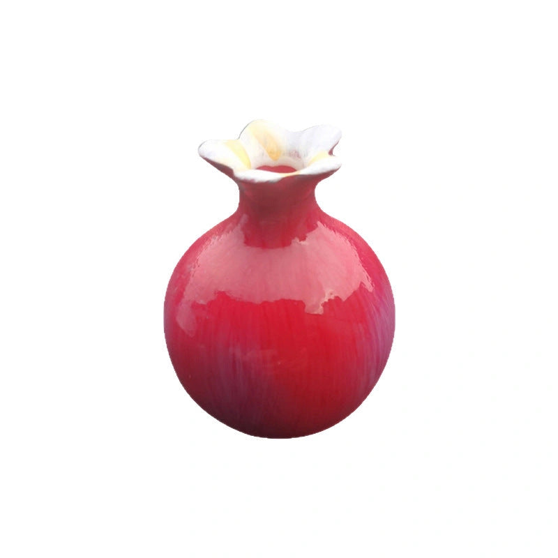 Pomegranate Porcelain Vase Art Magnet - Eastern Aura product image 5