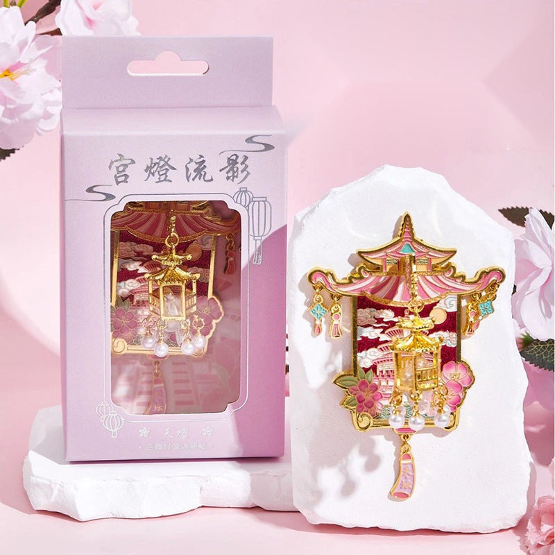 Temple of Heaven Palace Lantern Light-Up Art Magnet - Eastern Aura hero image 1