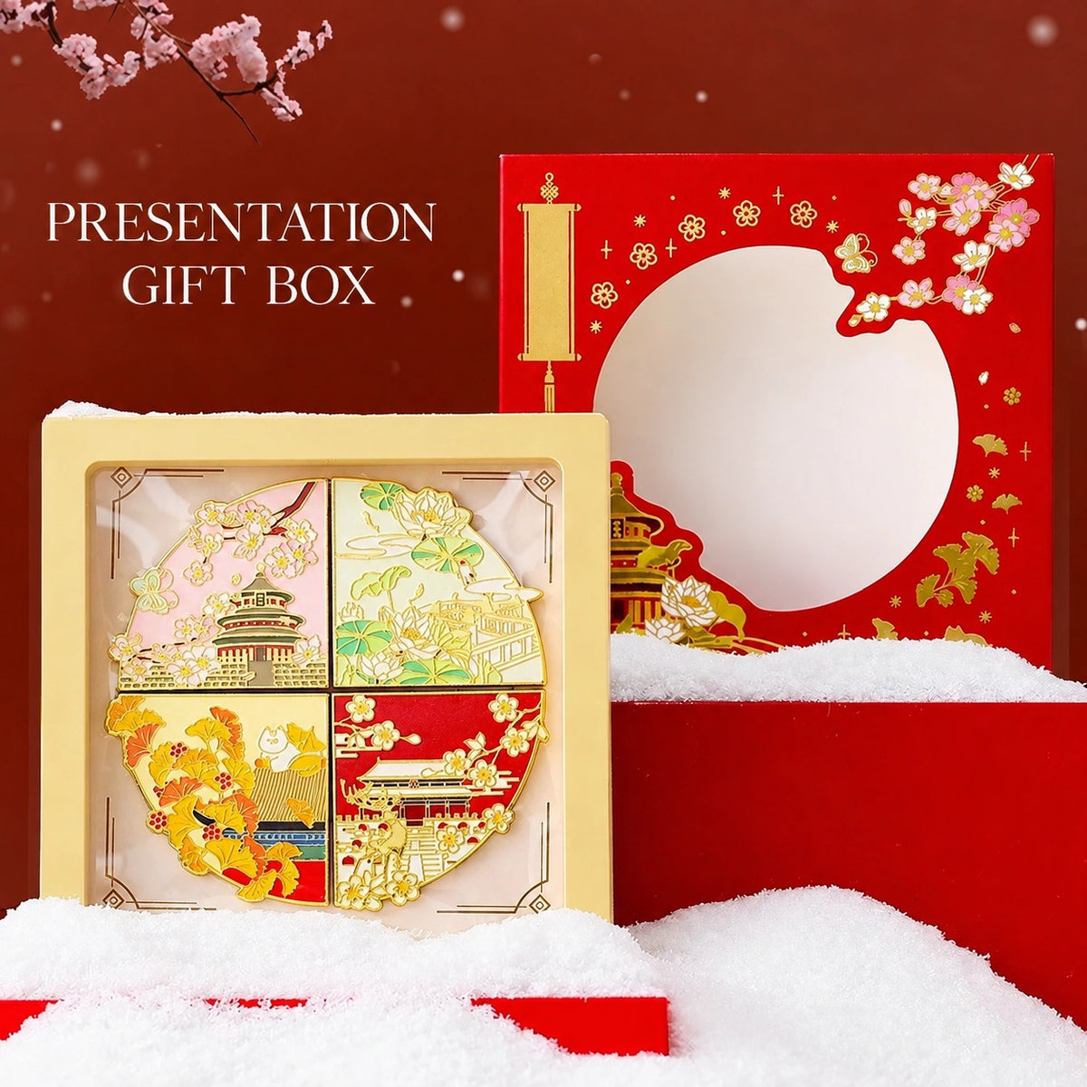Four Seasons of the Forbidden City Art Magnet - Eastern Aura product image 11