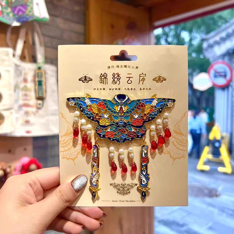 Phoenix Crown Cloud Shoulder Art Magnet - Eastern Aura hero image 1