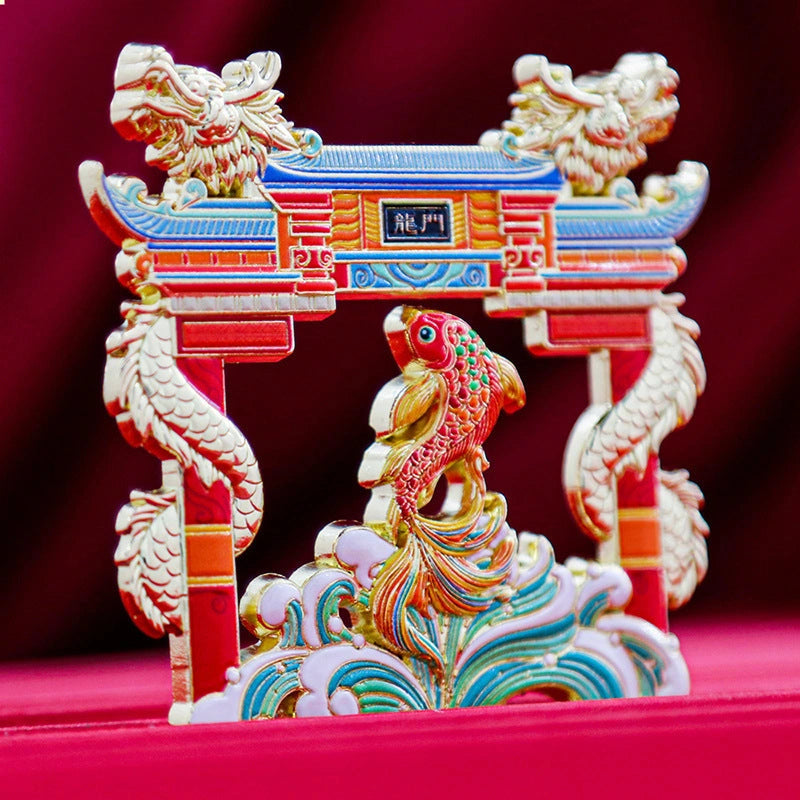 Dragon Gate Scholar's Success Art Magnet - Eastern Aura product image 3
