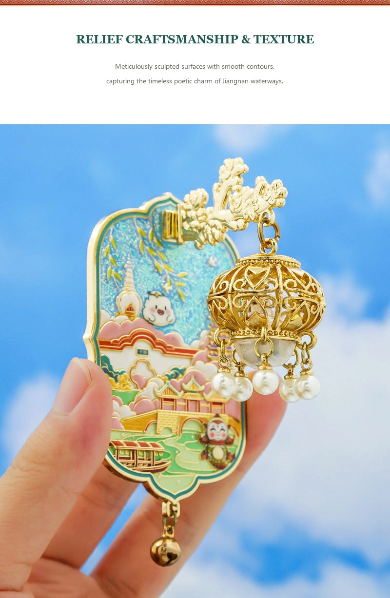 Shouxi Lake Lantern Art Magnet - Eastern Aura product image 11