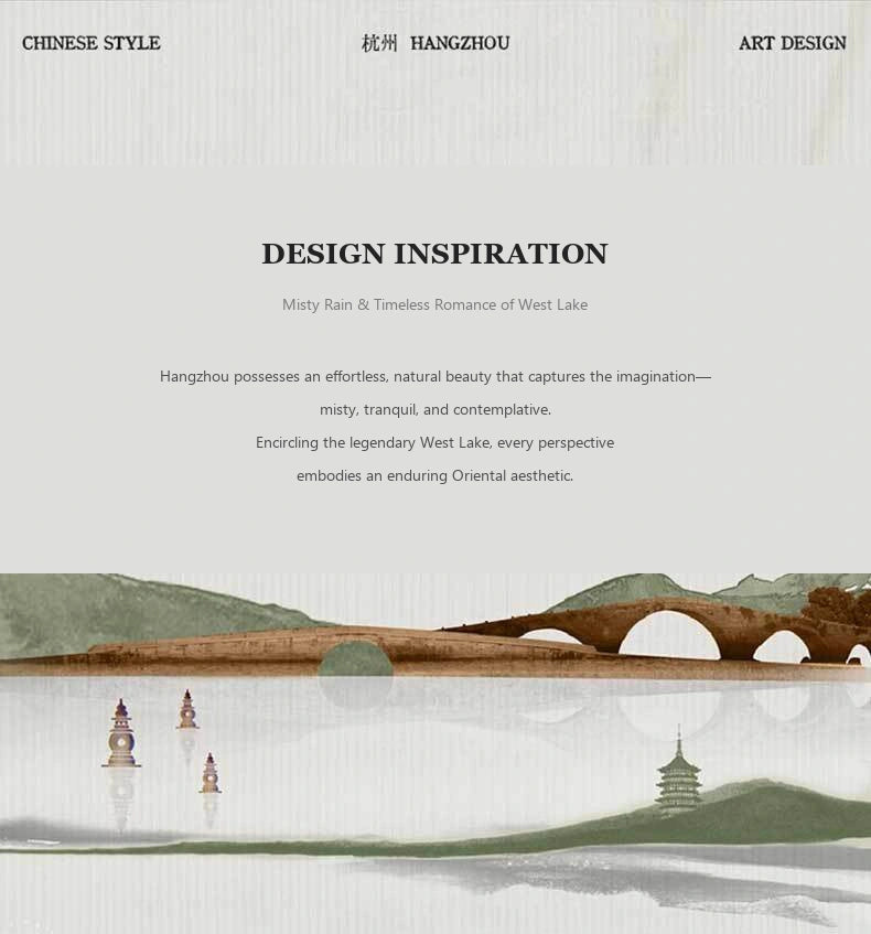 West Lake Oil-Paper Umbrella Art Magnet - Eastern Aura product image 7