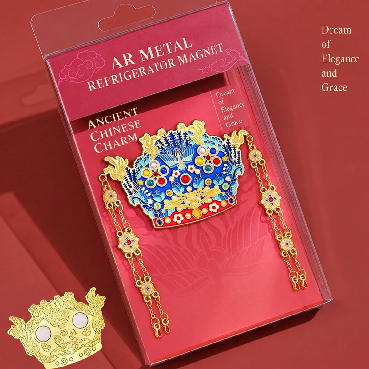 Eastern Aura Cloud Shoulder Heritage Art Magnet — product detail image 8