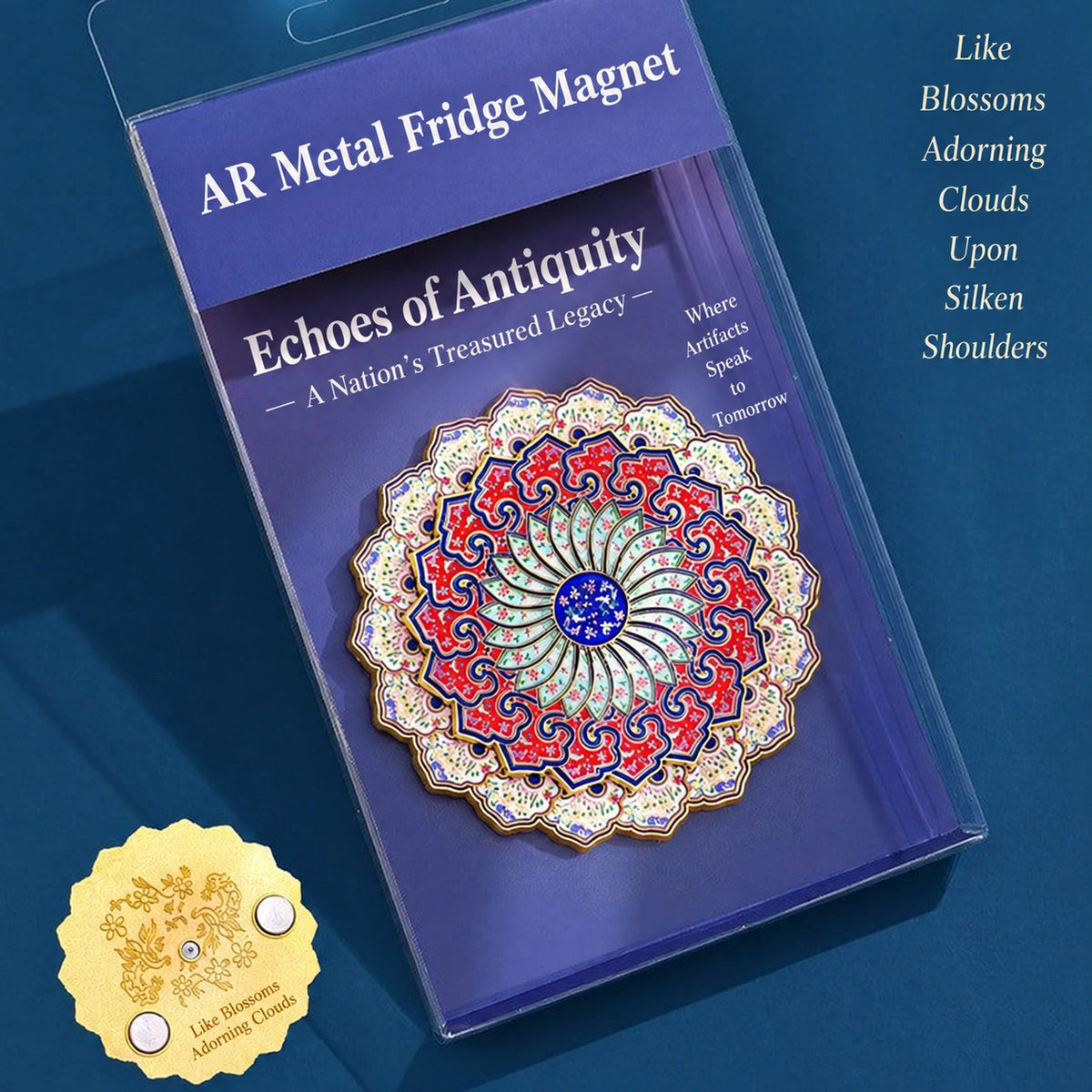 Eastern Aura Cloud Shoulder Heritage Art Magnet — product detail image 9