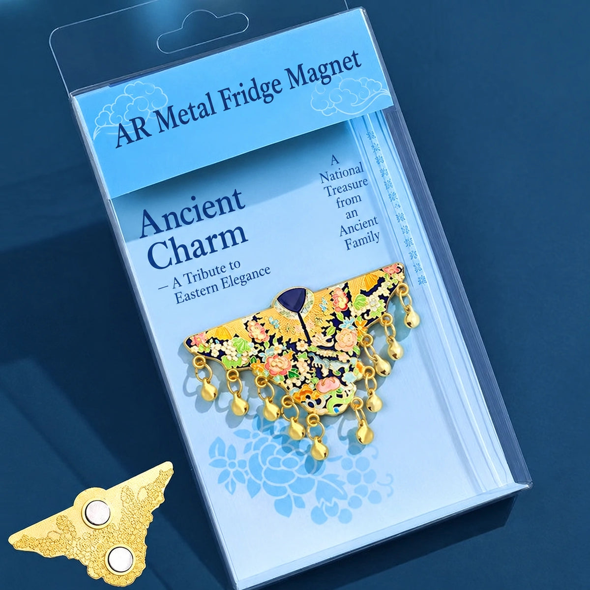 Eastern Aura Cloud Shoulder Heritage Art Magnet — product detail image 10