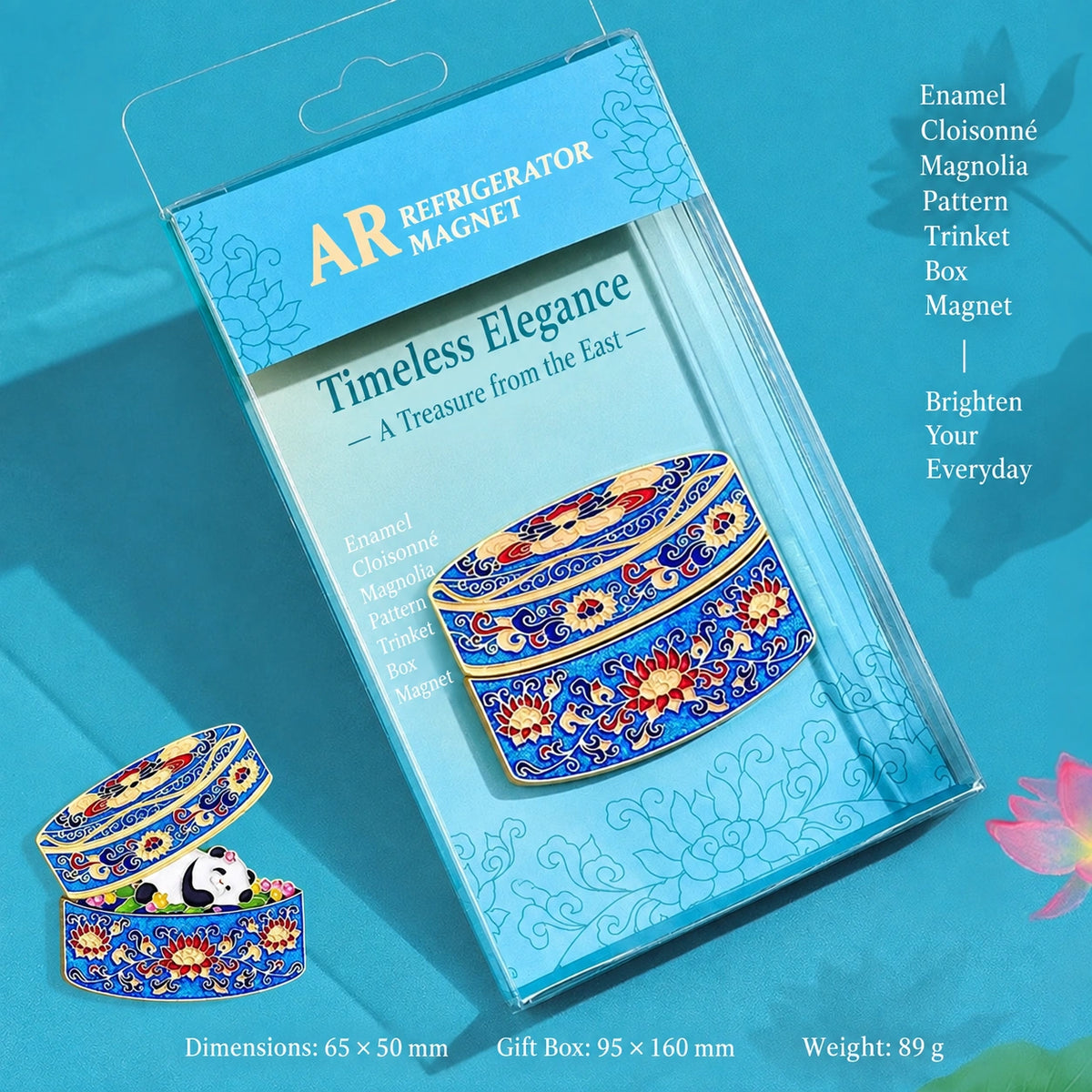 Eastern Aura Cloud Shoulder Heritage Art Magnet — product detail image 12