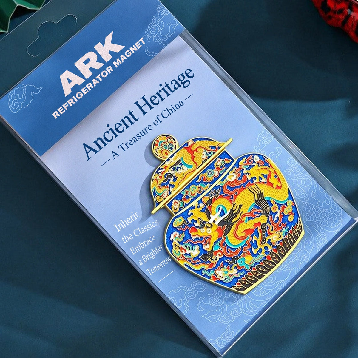 Eastern Aura Cloud Shoulder Heritage Art Magnet — product detail image 13