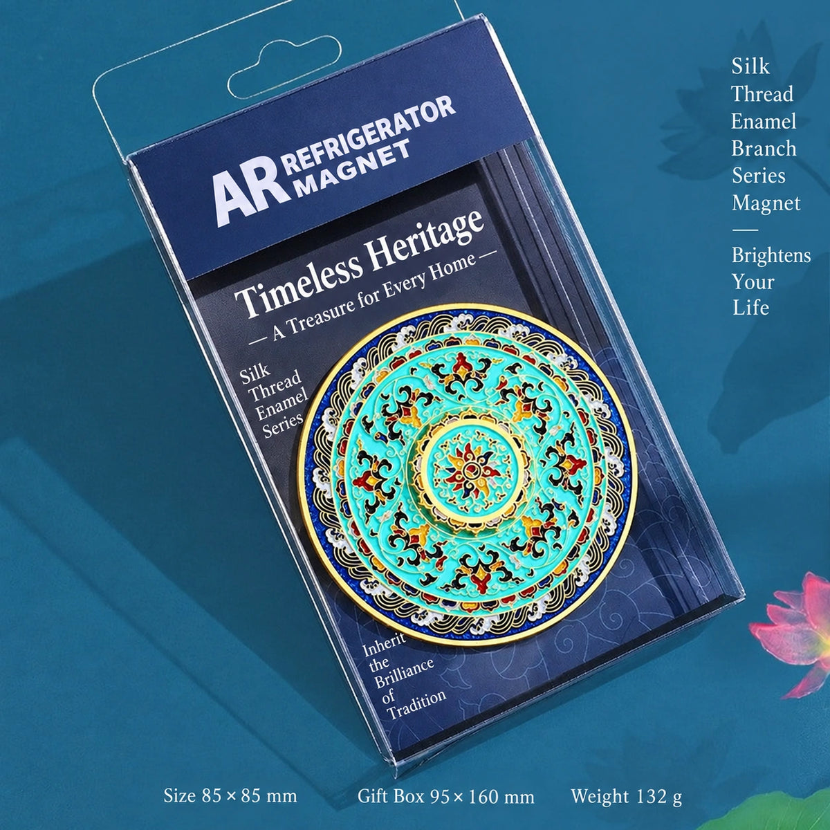 Eastern Aura Cloud Shoulder Heritage Art Magnet — product detail image 14