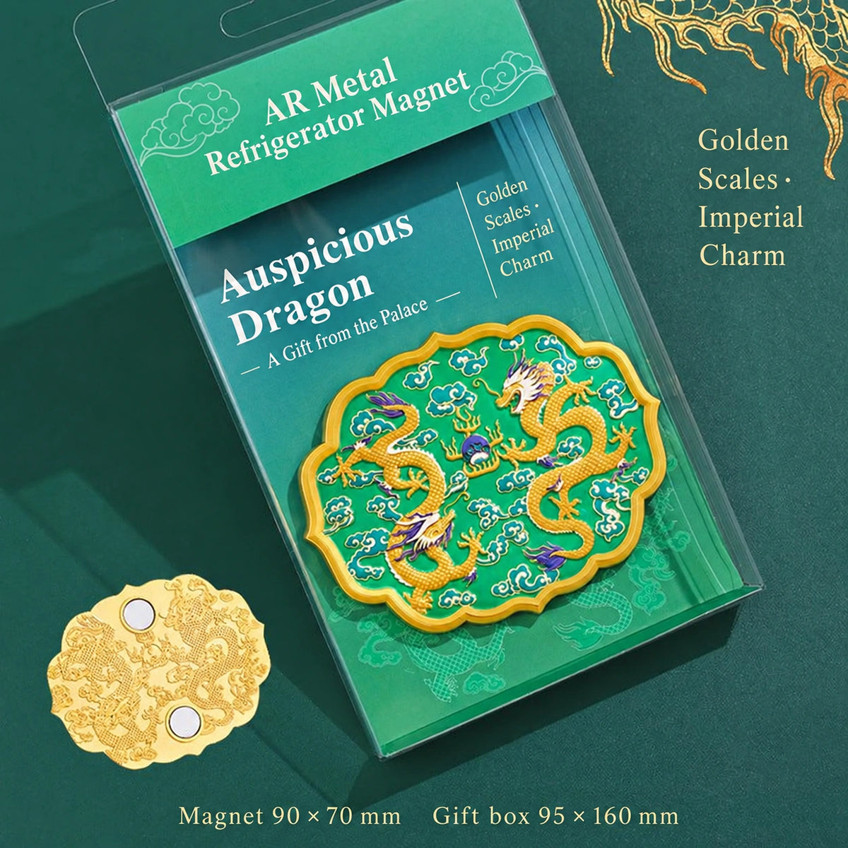Eastern Aura Cloud Shoulder Heritage Art Magnet — product detail image 25