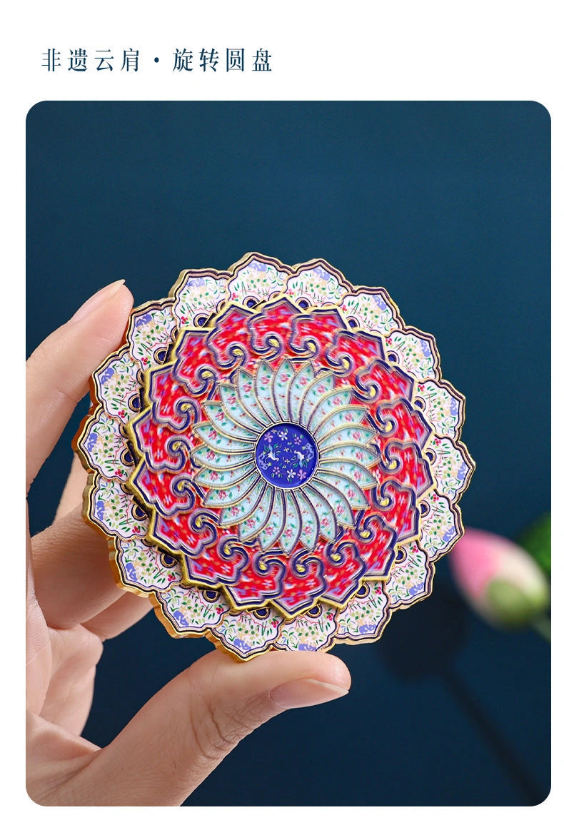 Eastern Aura Cloud Shoulder Heritage Art Magnet — product detail image 33