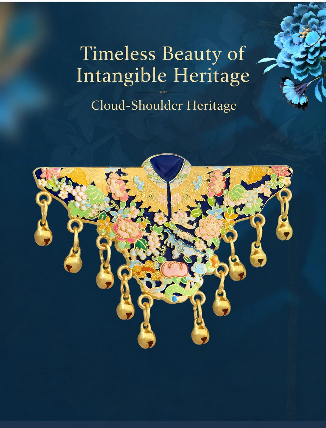 Eastern Aura Cloud Shoulder Heritage Art Magnet — product detail image 36