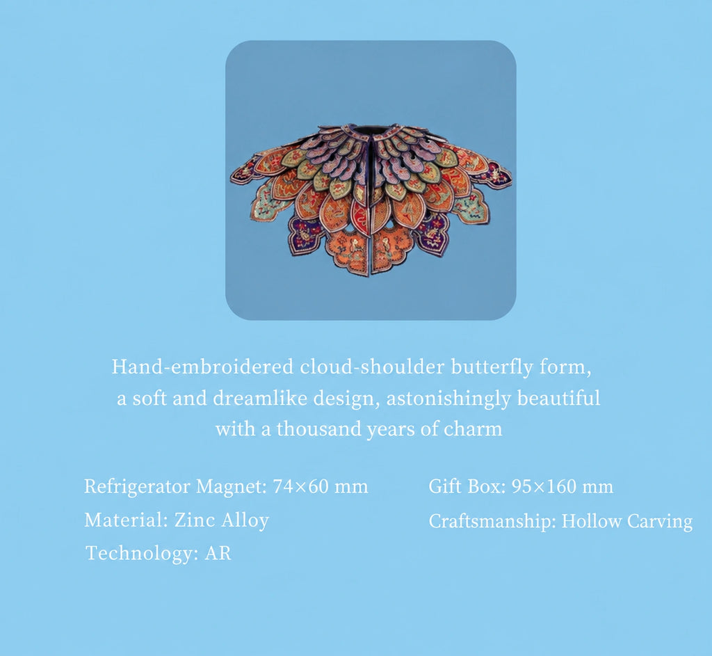 Eastern Aura Cloud Shoulder Heritage Art Magnet — product detail image 42