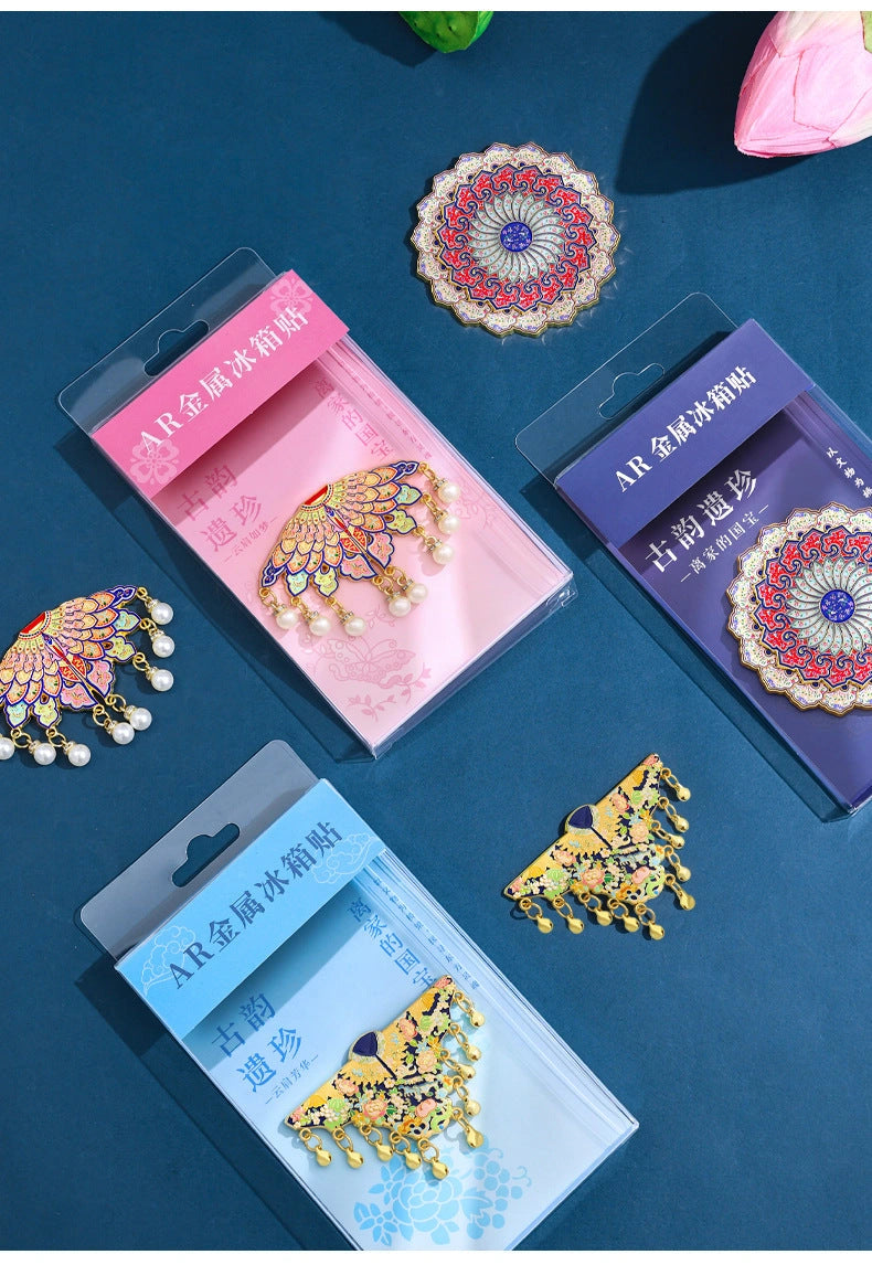 Eastern Aura Cloud Shoulder Heritage Art Magnet — product detail image 47