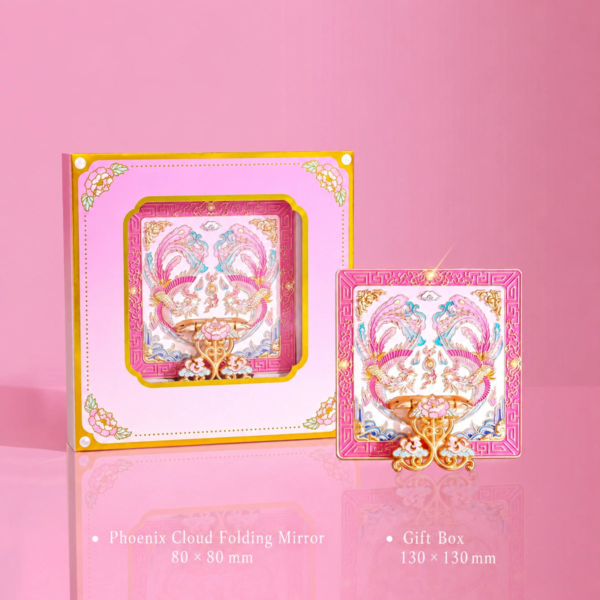 Eastern Aura Phoenix Crown Vanity Mirror & Comb Set — product detail image 10