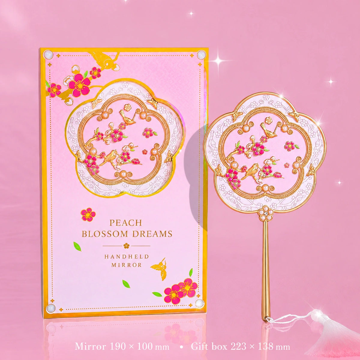 Eastern Aura Phoenix Crown Vanity Mirror & Comb Set — product detail image 13