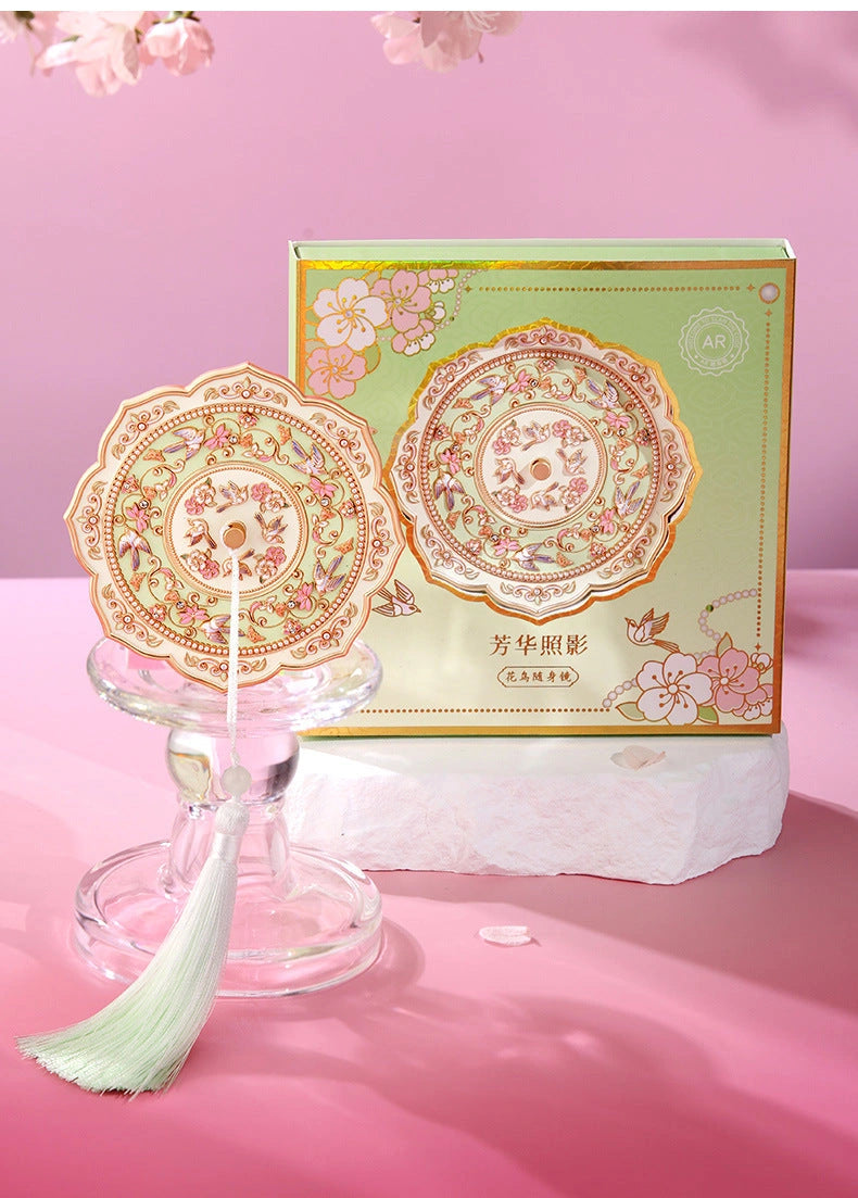 Eastern Aura Forbidden City Relief Hand Mirror — product detail image 22
