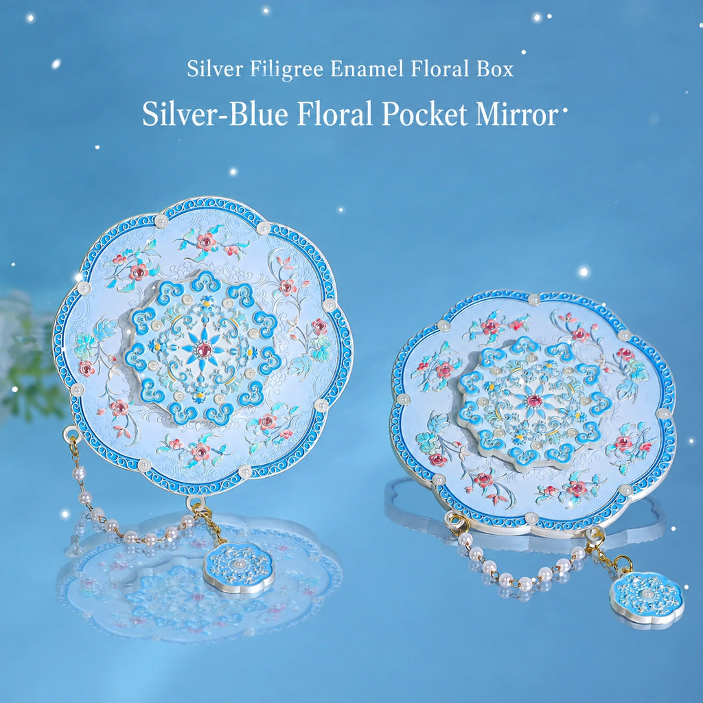 Eastern Aura Beijing Heritage Handle Mirror — hero product image 1