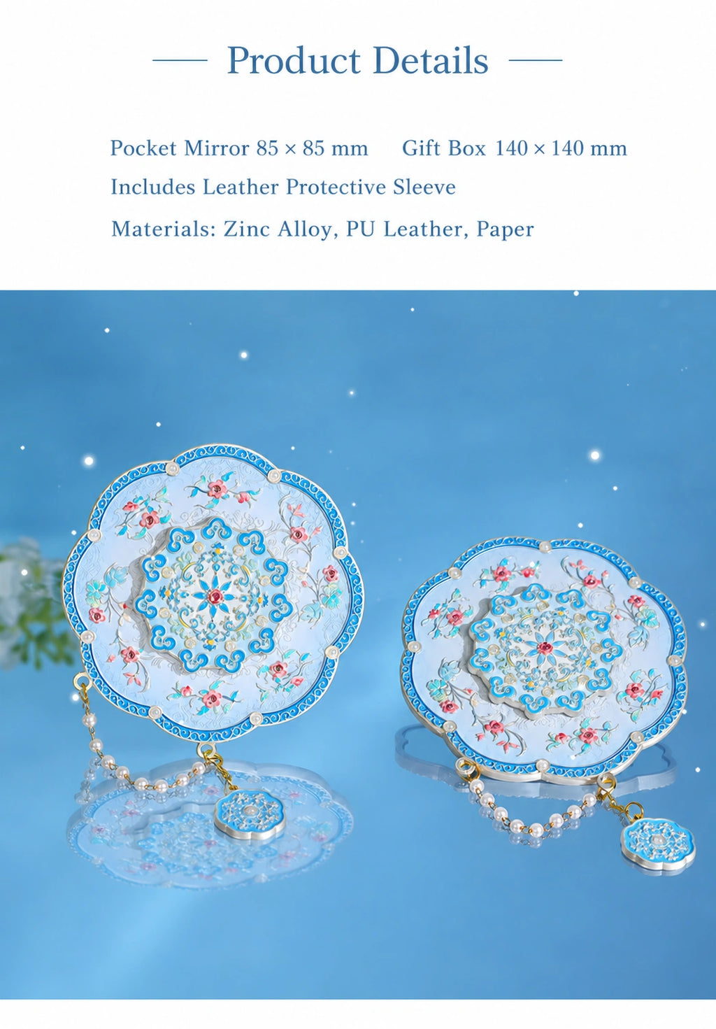 Eastern Aura Beijing Heritage Handle Mirror — product detail image 12