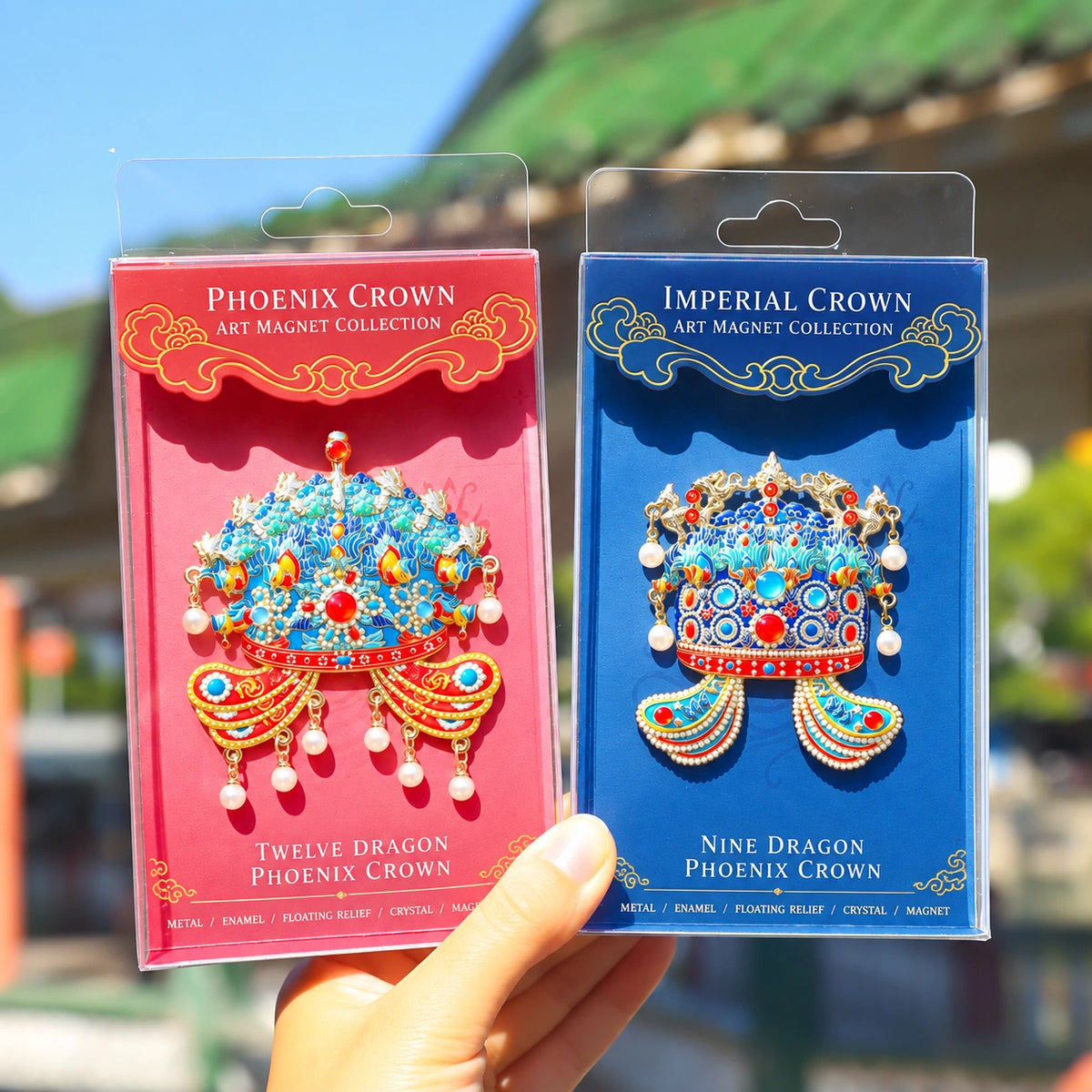 Eastern Aura Phoenix Crown Art Magnet Collection — product detail image 4