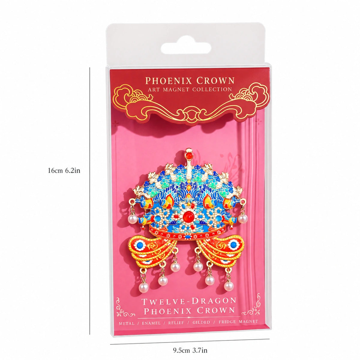Eastern Aura Phoenix Crown Art Magnet Collection — product detail image 5