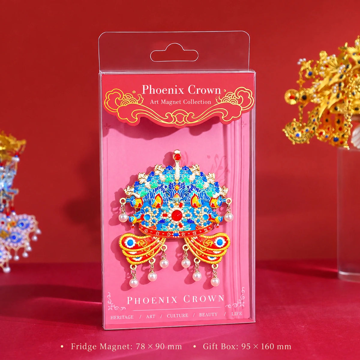 Eastern Aura Phoenix Crown Art Magnet Collection — product detail image 10