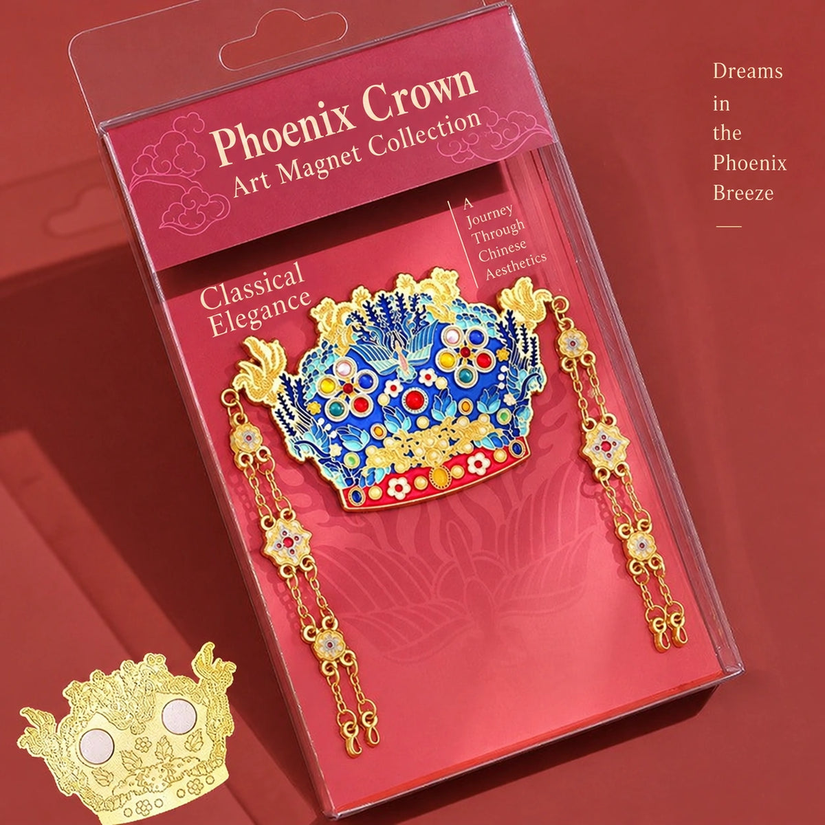 Eastern Aura Phoenix Crown Art Magnet Collection — product detail image 15
