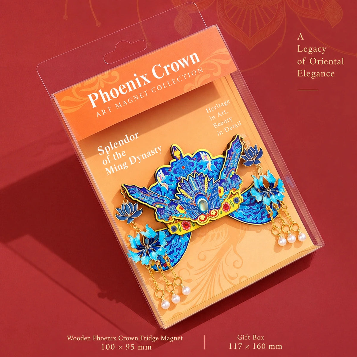 Eastern Aura Phoenix Crown Art Magnet Collection — product detail image 19