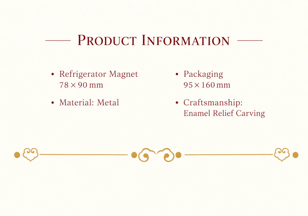 Eastern Aura Phoenix Crown Art Magnet Collection — product detail image 28