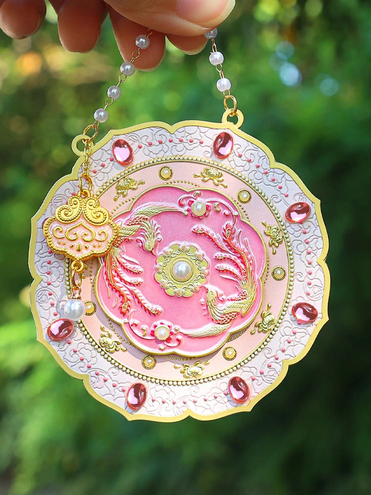 Eastern Aura Phoenix Crown Rotating Hand Mirror — product detail image 21