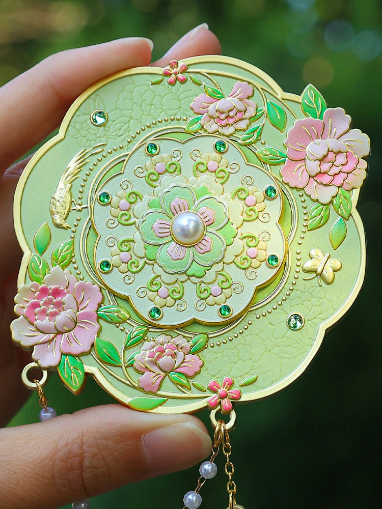 Eastern Aura Phoenix Crown Rotating Hand Mirror — product detail image 25