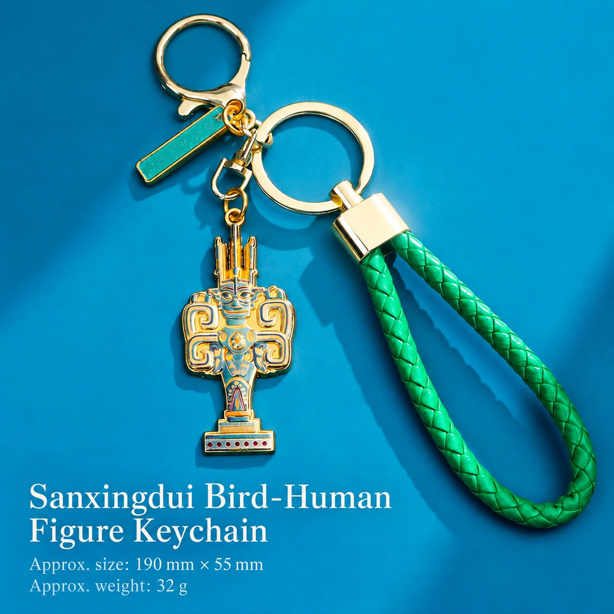 Eastern Aura Sanxingdui Metal Keychain — product detail image 10