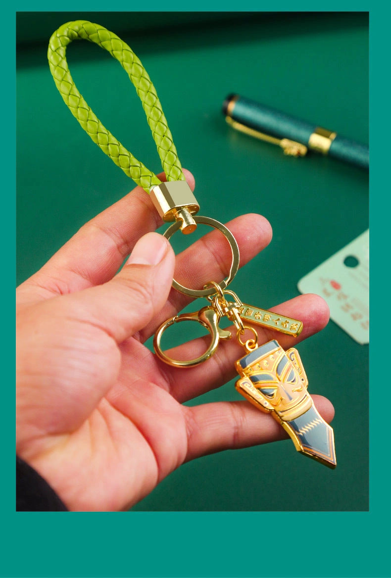 Eastern Aura Sanxingdui Metal Keychain — product detail image 22