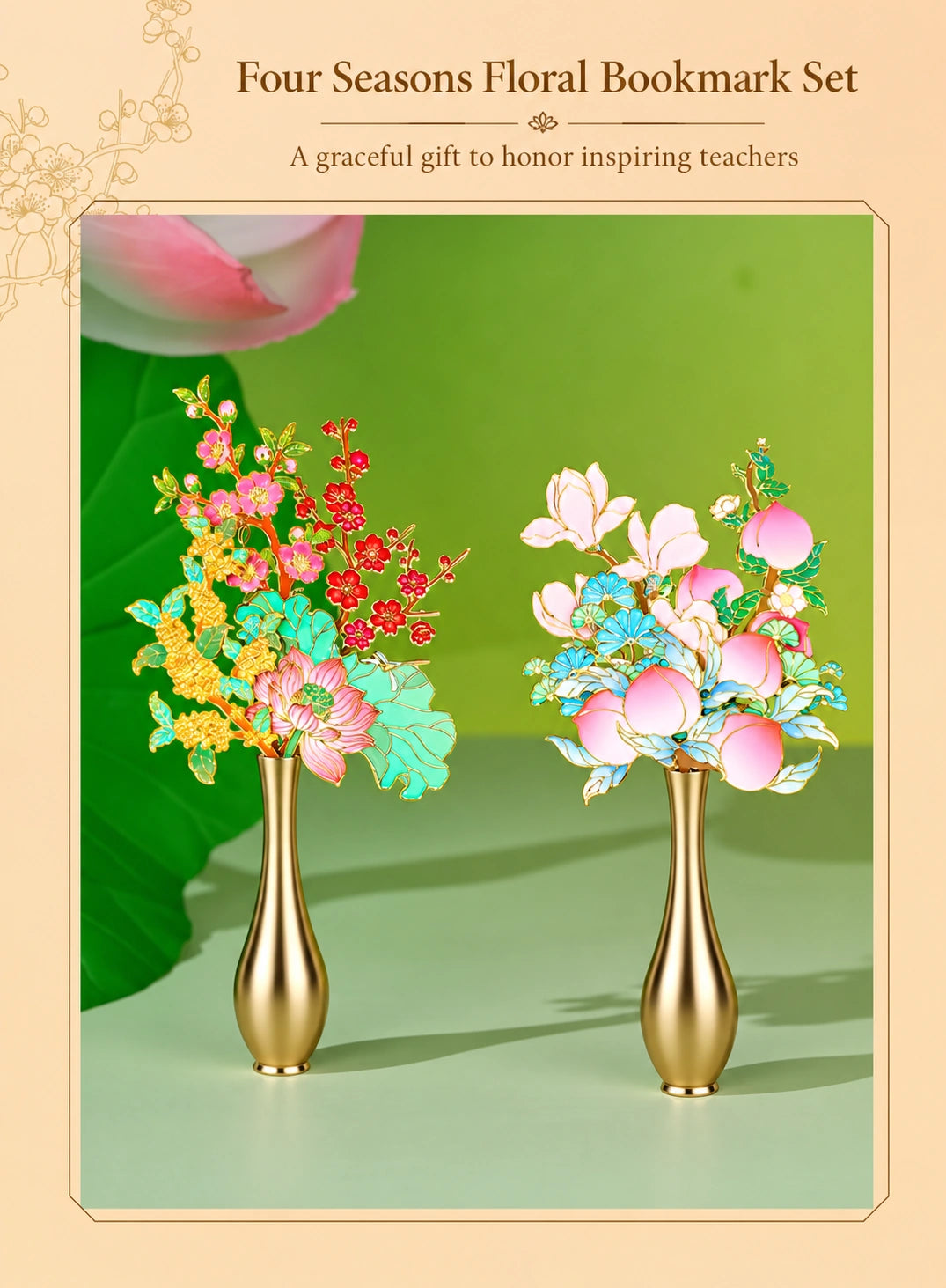 Eastern Aura Sunflower Bookmark Gift Set — product detail image 11