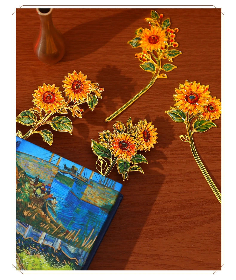 Eastern Aura Sunflower Bookmark Gift Set — product detail image 25