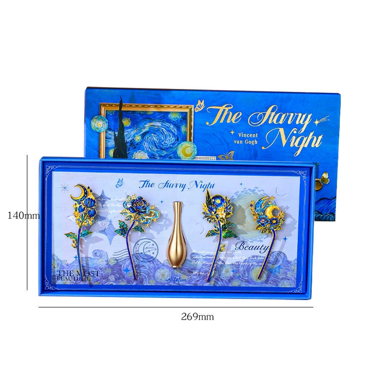 Eastern Aura Van Gogh Starry Night Bookmark Gift Set — product detail image 5