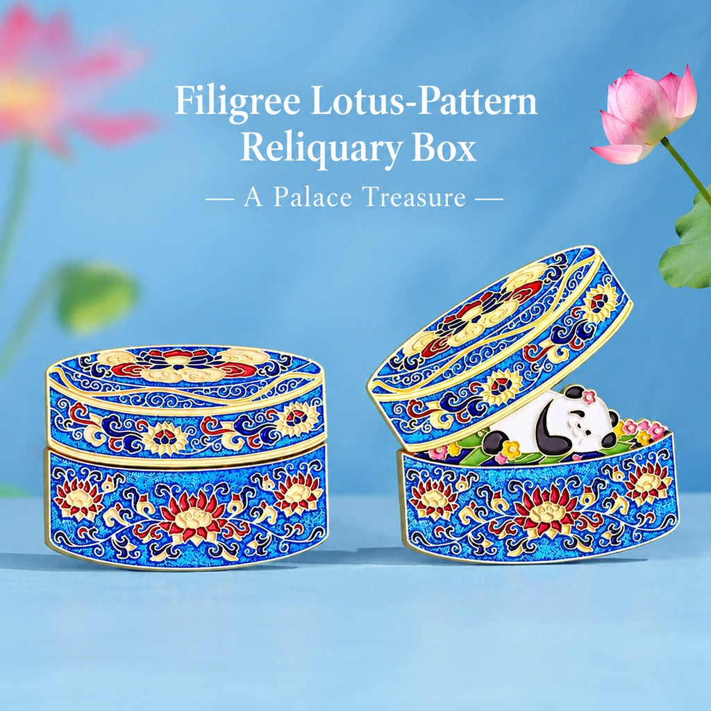 Eastern Aura Lotus Reliquary AR Art Magnet — hero product image 1