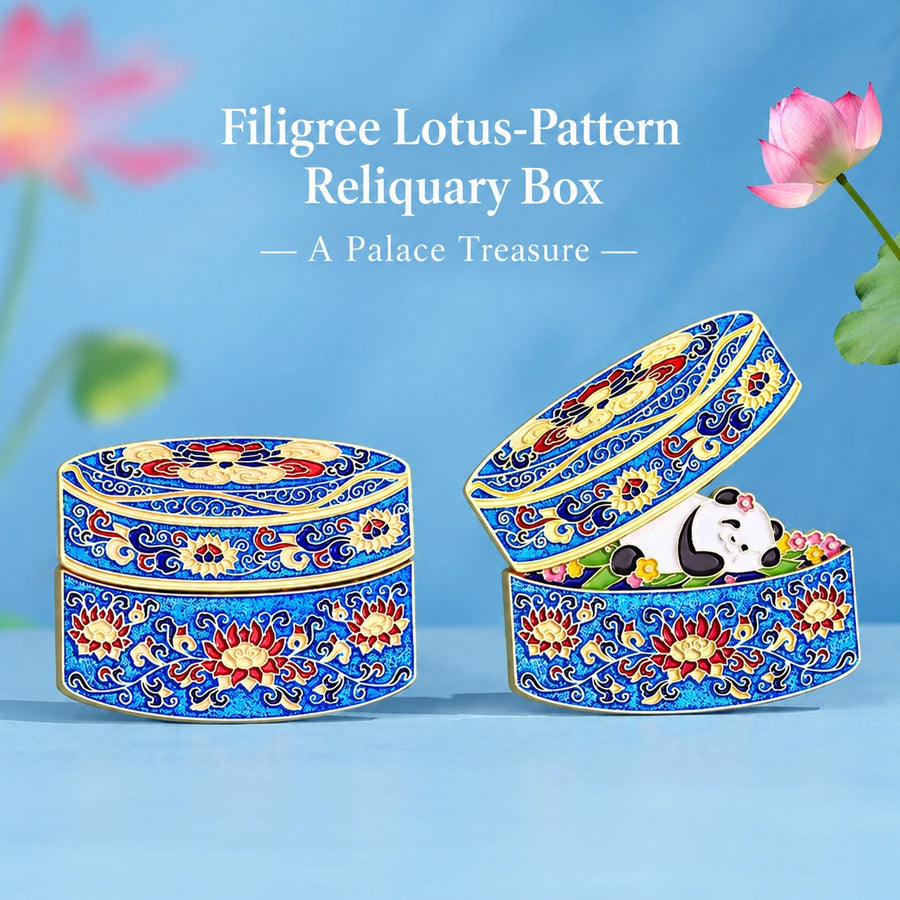 Eastern Aura Lotus Reliquary AR Art Magnet — hero product image 1