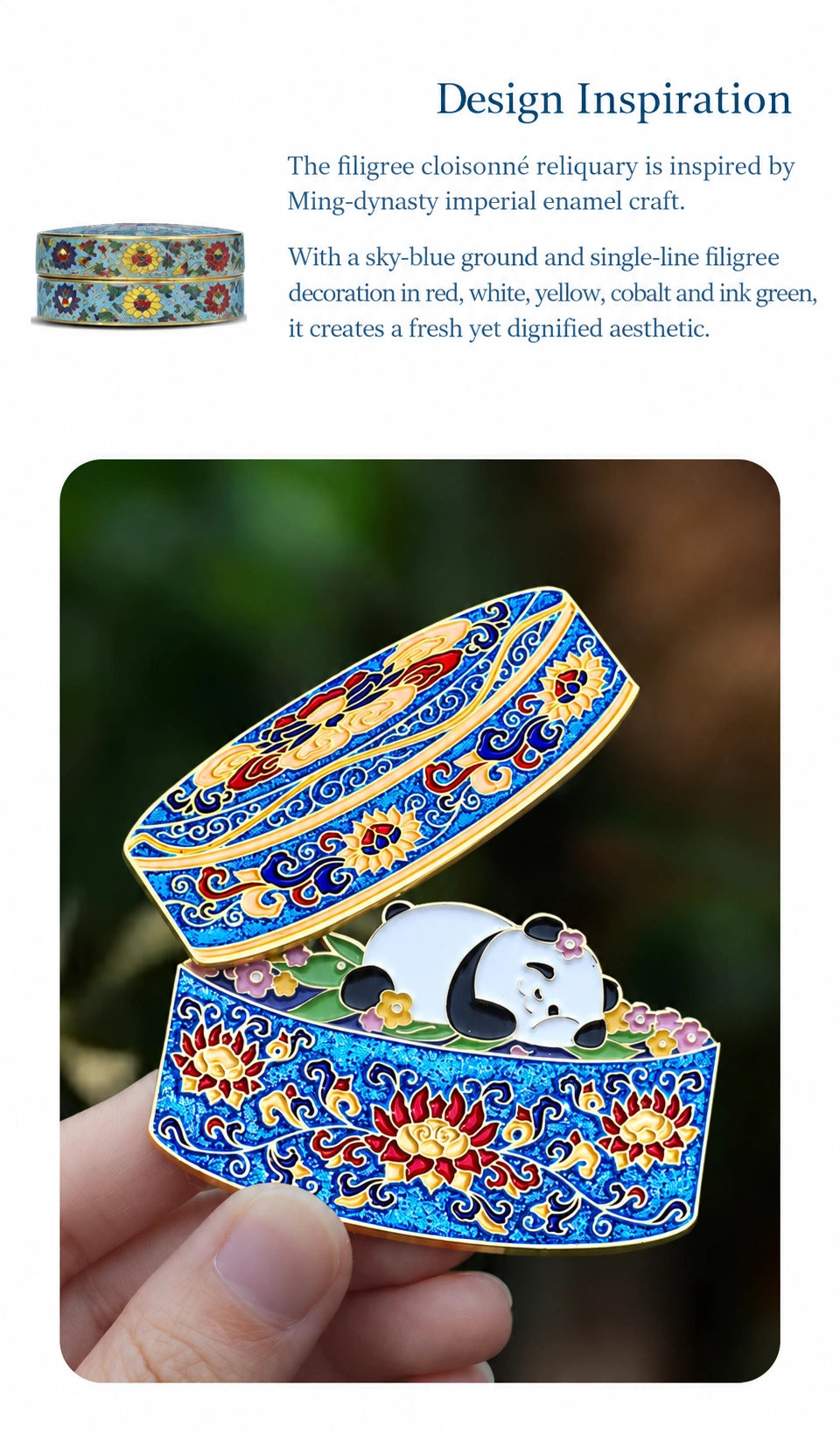 Eastern Aura Lotus Reliquary AR Art Magnet — product detail image 9
