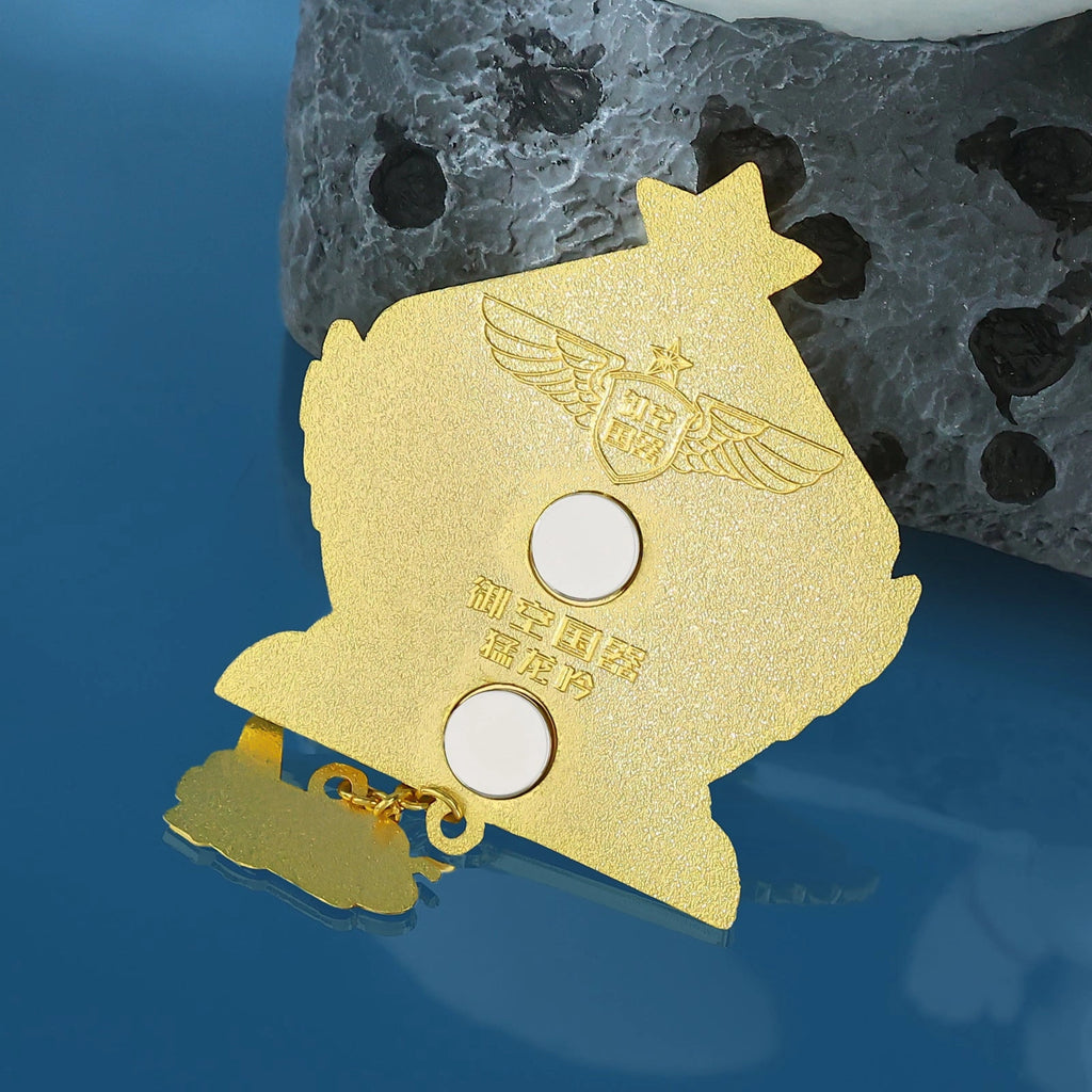 Eastern Aura Aviation Heritage Magnet Badge — product detail image 3