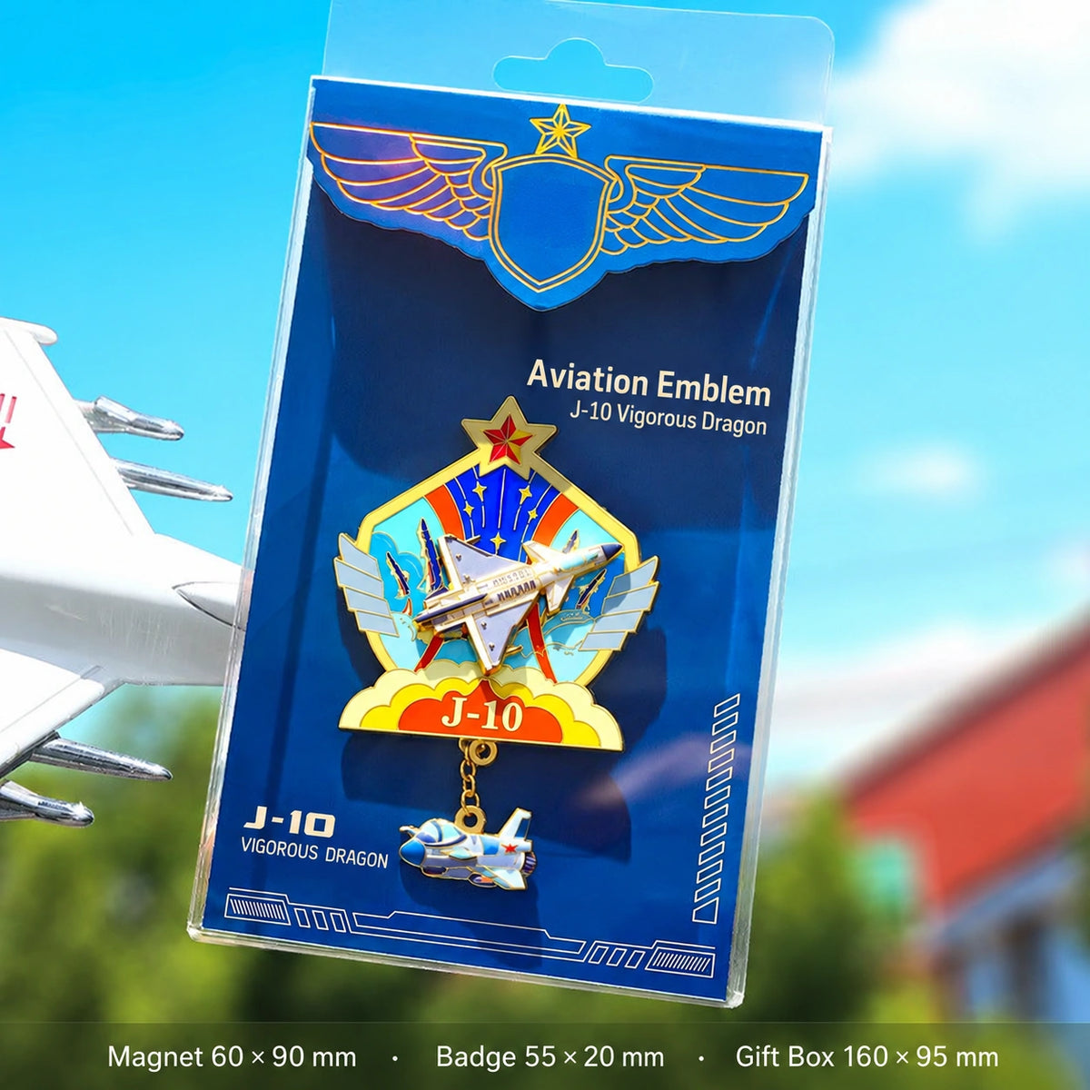 Eastern Aura Aviation Heritage Magnet Badge — product detail image 8