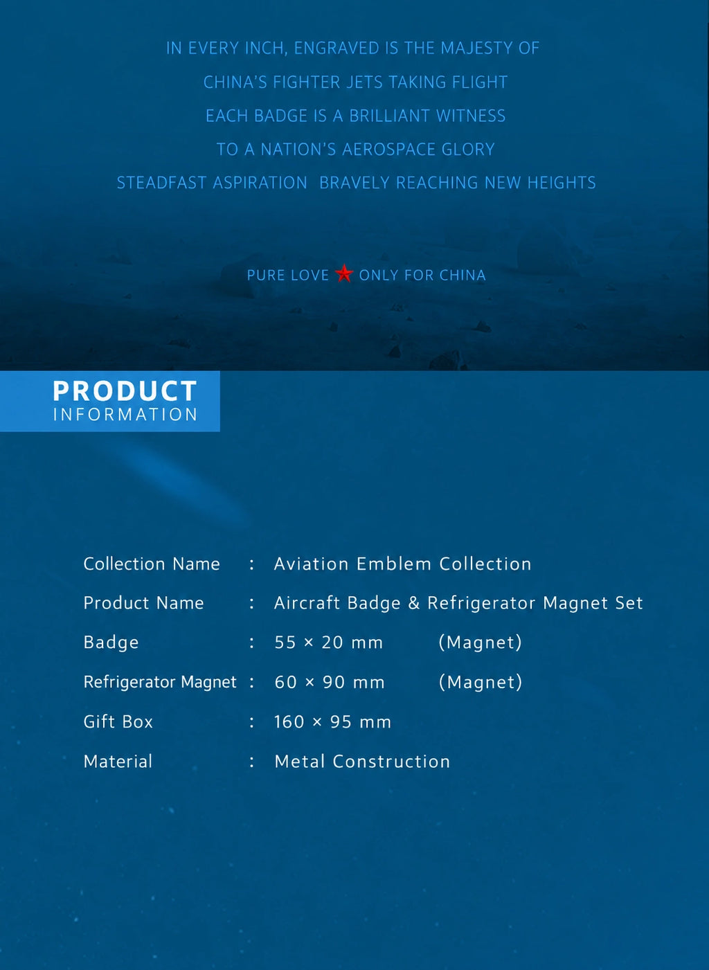 Eastern Aura Aviation Heritage Magnet Badge — product detail image 11