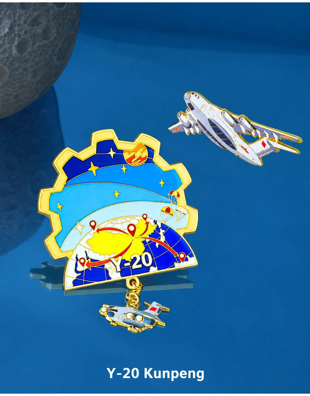Eastern Aura Aviation Heritage Magnet Badge — product detail image 13